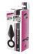 Анальна пробка чорна Dreamtoys FANTASSTIC з кільцем, Medium DT21903 фото 4
