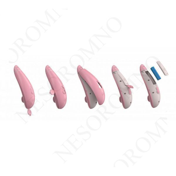 Безконтактний кліторальний стимулятор Womanizer Premium ECO з біоматеріалів, PINK W44073 фото