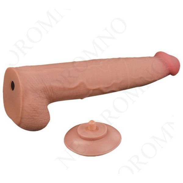 Фалоімітатор реалістичний гігант Lovetoy, бежевий, 34 &times; 6,2 см 06609/6452936 фото