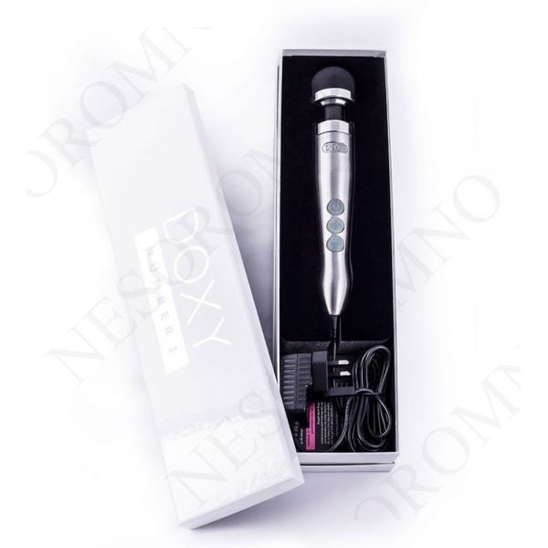 Вібромасажер-мікрофон DOXY Number 3 Satin Finish, Silver D453006 фото