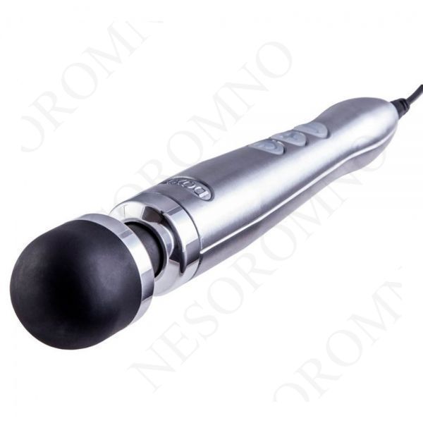 Вібромасажер-мікрофон DOXY Number 3 Satin Finish, Silver D453006 фото