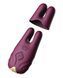 Бездротові вібруючі затискачі для сосків ZALO Nave Vibrating Nipple Clamps фіолетовий ZL30479 фото 2