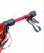 Флогер модель Flog3-35хвостів RED/Black (Шкіра) N BRH-Flg-35/55 фото 4
