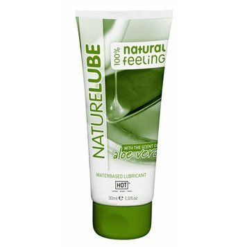 Лубрикант на водній основі Hot Nature Lube Aloe Vera, 30 мл HOT44131 фото