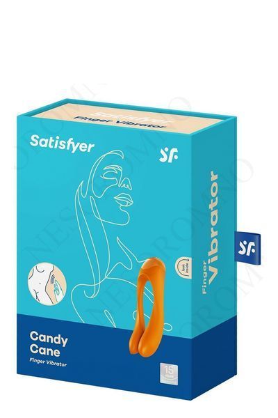 Універсальний міні вібратор Satisfyer Candy Cane помаранчевий T360137 фото