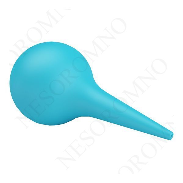 Анальний душ MR PLAY блакитний, 90 мл, 13 х 6 см QX-007-MR фото