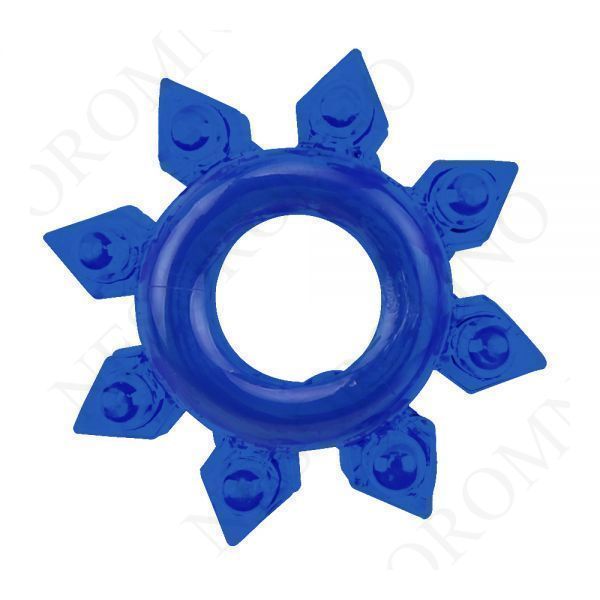Набір ерекційних кілець Chisa GK Power Cock Rings з різними структурами, сині 58236 /CN-330358236 фото