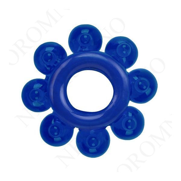 Набір ерекційних кілець Chisa GK Power Cock Rings з різними структурами, сині 58236 /CN-330358236 фото