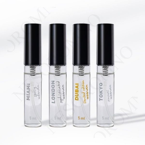 Набір жіночих парфумів з феромонами HOT LMTD Pheromone Perfume Women, 4x5 мл HOT55400 фото