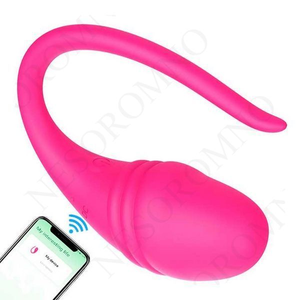 Смарт віброяйце Love Spouse USB 9 режимів - Рожевий - Смарт Смарт іграшки X0000581-1 фото