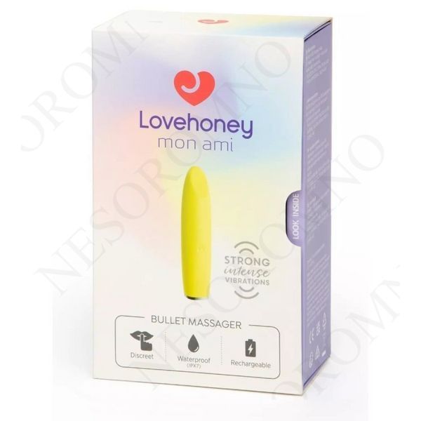 Віброкуля Lovehoney Mon Ami Bullet, жовта HR85103 фото