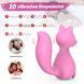 Міні-вібратор кліторальний Every Night Toys Doris у формі лисиці світло-рожевий, 10 режимів вібрації 20543 /YAI707W-032 фото 3