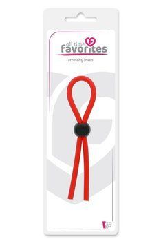 Ерекційне кільце (ласо) Dream Toys All Time Favorites червоне DT21415 фото
