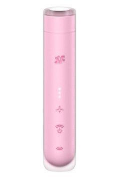 Вакуумний стимулятор Satisfyer First Kiss для клітора, рожевий, 12.5 х 2.5 см SAT78465 фото