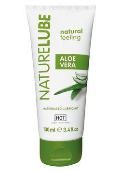 Лубрикант на водній основі Hot Nature Lube Aloe Vera, 100 мл HOT44130 фото