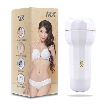 Вагіна в колбі білої Chisa MX DREAM of CUP зі звуковим супроводом CH26342 фото