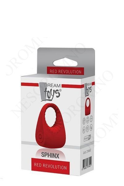 Ерекційне віброкільце RED REVOLUTION SPHINX  DT21662 фото
