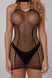 Коротка сукня в сіточку Dania Besired, чорна, One Size 08694/BSRD-BLK-02 фото 3