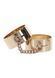 Наручники Slave Wrist Cuffs TABOOM, металеві, золотисті TB17300 фото 3