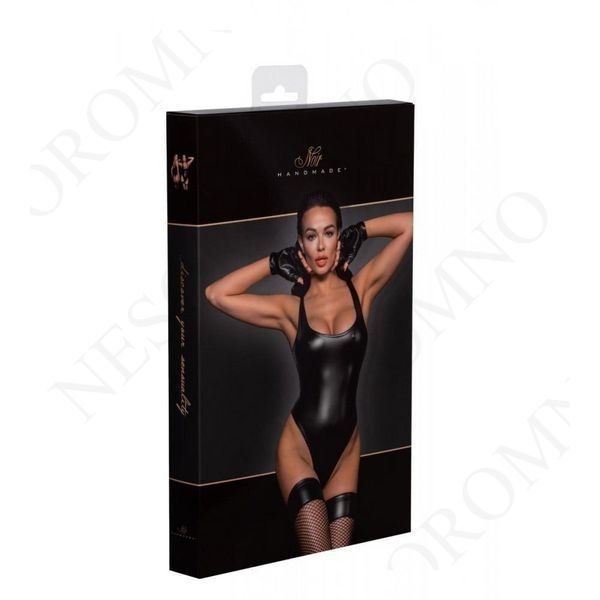 Боді сексуальне Noir Handmade чорне, S NR08601 фото