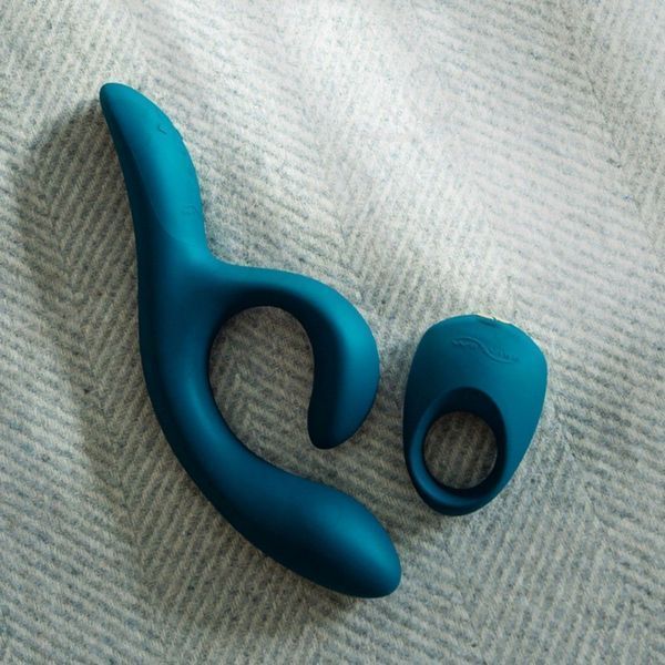 Набір смарт іграшок We-Vibe Date Night кільце Pivot і вібратор Nova 2 Green W44078 фото