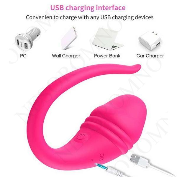 Смарт віброяйце Love Spouse USB 9 режимів - Фіолетовий - Смарт Смарт іграшки X0000581-2 фото