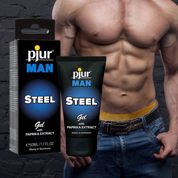 Стимулюючий гель для чоловіків Pjur Man Steell, 50 мл PJ11670 фото