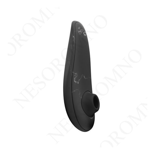 Вакуумний стимулятор клітора Womanizer Marilyn Monroe Black Marble W44099 фото