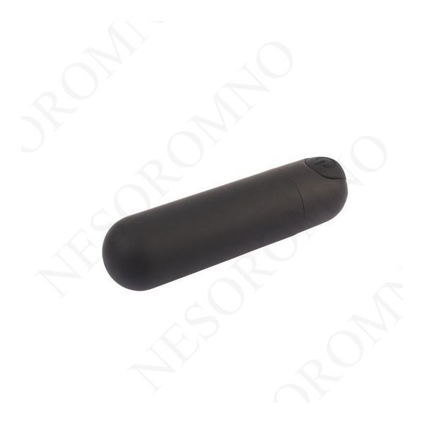 Віброкуля, що перезаряджається з акумулятором Chisa Hi-Basic Ultra Powerful Rechargeable Bullet, чорний 03222/CN-390910322 фото