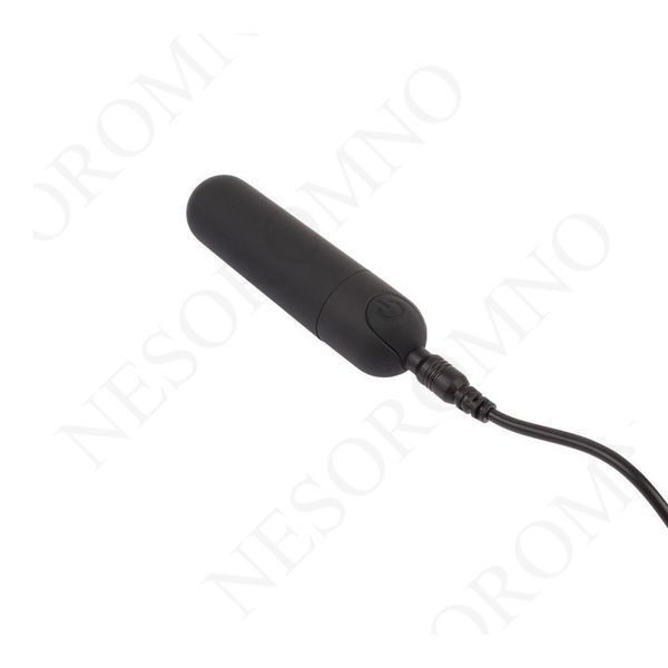 Віброкуля, що перезаряджається з акумулятором Chisa Hi-Basic Ultra Powerful Rechargeable Bullet, чорний 03222/CN-390910322 фото