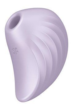 Вакуумний стимулятор Satisfyer Pearl Diver для клітора, з вібрацією, фіолетовий. SAT37240 фото