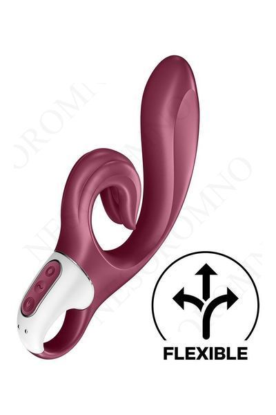 Стимулятор точки G та клітора Satisfyer Love me з вібрацією, бордовий ST4036625 фото