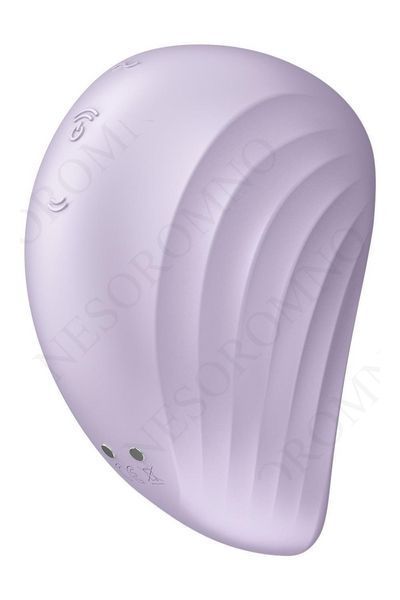 Вакуумний стимулятор Satisfyer Pearl Diver для клітора, з вібрацією, фіолетовий. SAT37240 фото