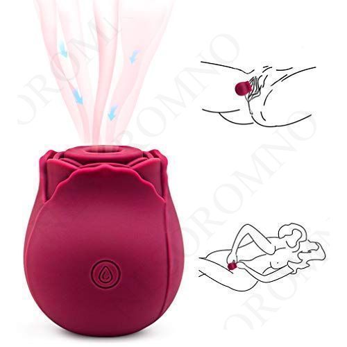 Вакуумний кліторальний стимулятор Chisa Rose Petal (Rose Red) 330415/CN-834330415 фото