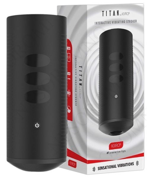 Мастурбатор інтерактивний 1500 кредитів для вебки Kiiroo Titan Experience KR994088 /11002 фото
