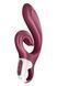 Стимулятор точки G та клітора Satisfyer Love me з вібрацією, бордовий ST4036625 фото 1