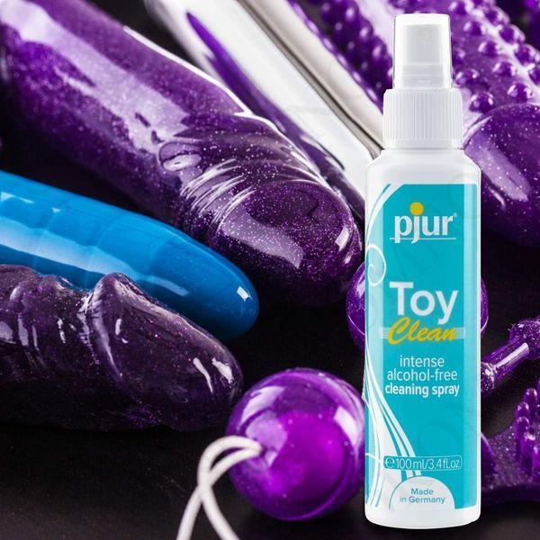 Антибактеріальний спрей для секс-іграшок 100 мл Pjur Toy Clean 12930 PJ фото