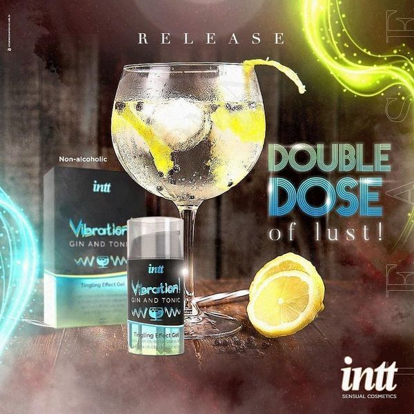 Рідкий вібратор Intt Vibration Gin Tonic 15 мл IN15493 фото Рідкий вібратор Intt Vibration Gin Tonic 15 мл IN15493 фото