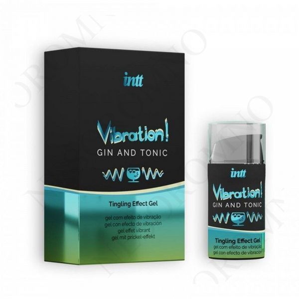 Рідкий вібратор Intt Vibration Gin Tonic 15 мл IN15493 фото Рідкий вібратор Intt Vibration Gin Tonic 15 мл IN15493 фото