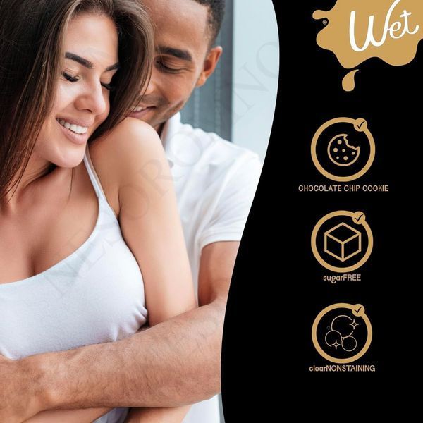 Їстівний лубрикант 4 в 1 WET Chocolate Chip Cookie зі смаком печива з шоколадною крихтою, 89 мл  WT43032 фото