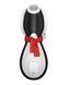Клиторальный вакуумный вибратор Пингвин Satisfyer Penguin Holiday Edition черно-белый S4059945 фото 2