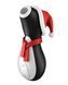 Клиторальный вакуумный вибратор Пингвин Satisfyer Penguin Holiday Edition черно-белый S4059945 фото 1