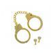 Наручники золоті Taboom Bondage in Luxury Diamond Wrist Cuffs прикрашені камінням TB17178 фото 4