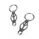 Затискачі для сосків з кільцями EasyToys Clover Clamps With Clips ET65600 фото 2