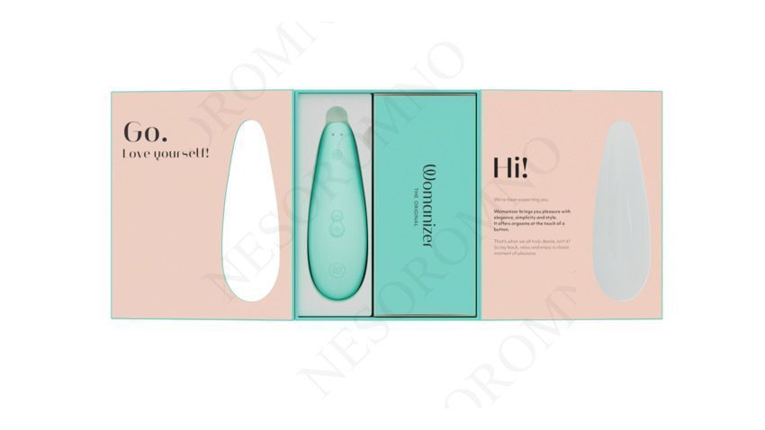 Вакуумний стимулятор клітора Womanizer Marilyn Monroe Mint W44005 фото
