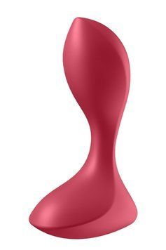 Анатомічна анальна пробка із вібрацією Satisfyer Backdoor Lover червона  T360164 фото