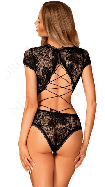Боді Obsessive Peonesia teddy S/M 411262 фото