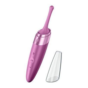 Вібратор для цілеспрямованої стимуляції клітора Satisfyer Twirling Delight, рожевий T360184 фото