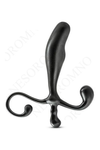 Масажер простати Blush Anal Adventures чорного кольору, 12.4 см х 2.5 см T331489 фото