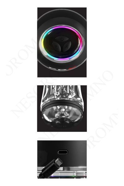 Мастурбатор Pipedream PDX Elit Viewtube Pro Clear з вібрацією та вакуумом, 23 см PD61451 фото